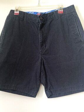 Chaps Men's Navy Dark Cargo Shorts, Size 34